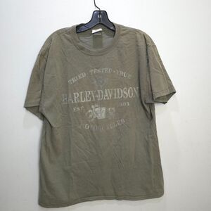 Harley Davidson Shirt Mens Large Gray Motorcycle Biker Peru Lima 2016 Graphic L